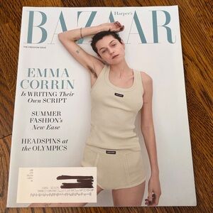 Harper’s Bazaar Magazine - June/July 2024 - Emma Corrin - NEW! fashion magazines